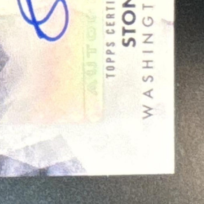 2024 Topps Stone Garrett Baseball Stars Auto Series Two Black /199 Nationals - Sports Cards