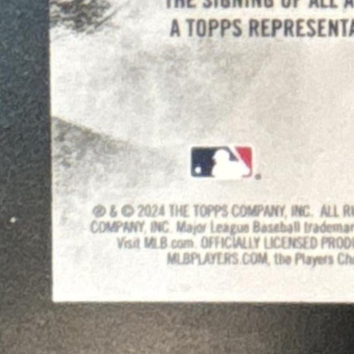 2024 Topps Stone Garrett Baseball Stars Auto Series Two Black /199 Nationals - Sports Cards