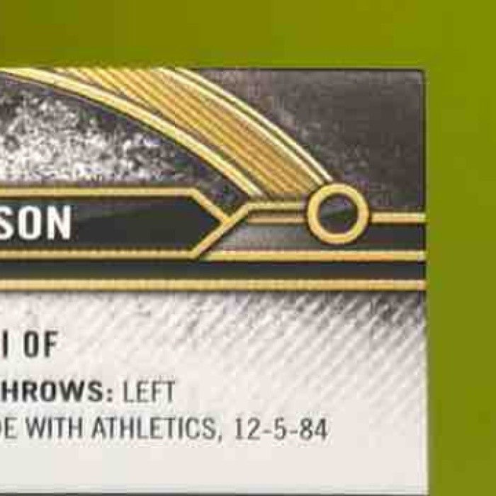 2024 Topps Triple Threads Rickey Henderson Citrine 65/75 #144 New York Yankees - Sports Cards