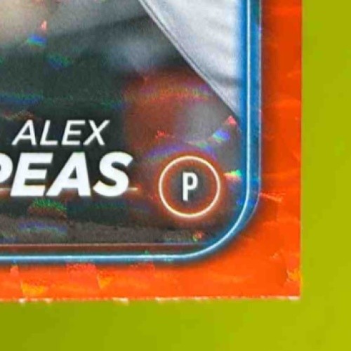 2024 Topps Update Alex Speas Orange Crackle Foilboard 137/299 RC Houston Astros - Sports Cards