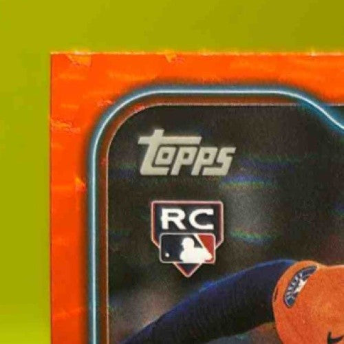 2024 Topps Update Alex Speas Orange Crackle Foilboard 137/299 RC Houston Astros Sports Cards