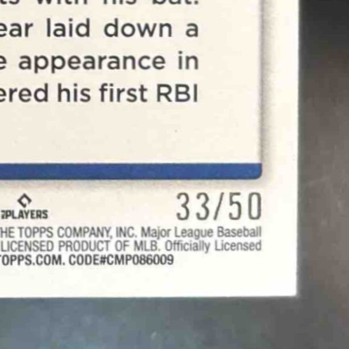2024 Topps Update Pete Crow-Armstrong Father’s Day Powder Blue /50 #US91 RC Cubs - Sports Cards
