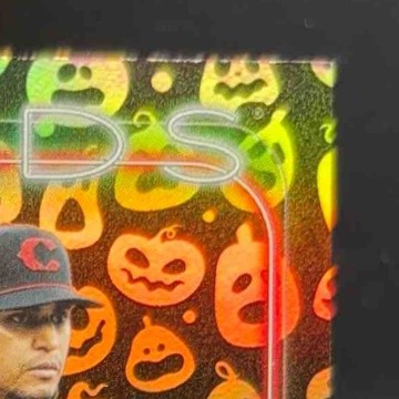 2024 Topps Update Santiago Espinal Holiday Jack O’Lantern #US307 Cincinnati Reds - Sports Cards