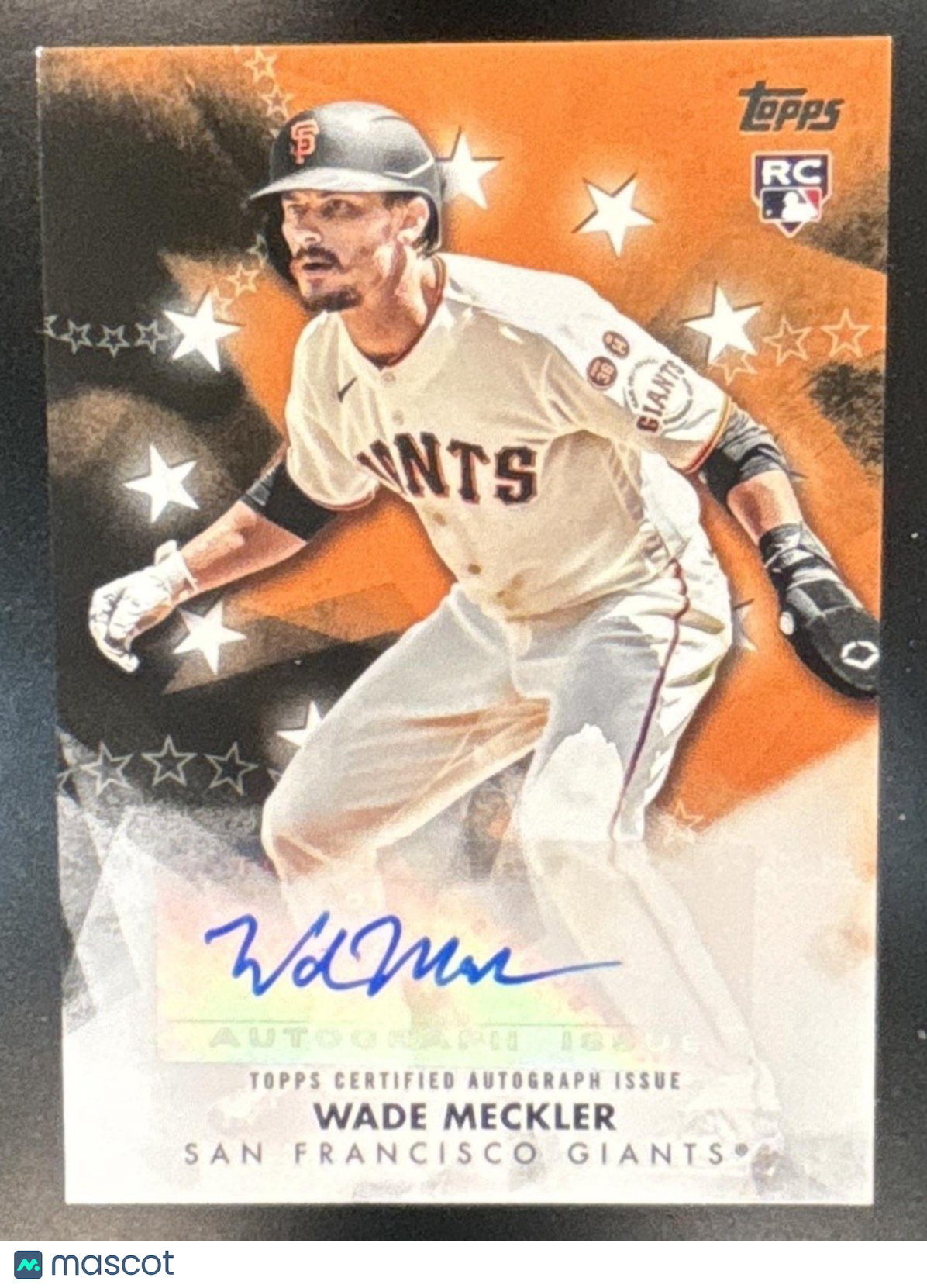 2024 Topps Wade Meckler Baseball Stars Auto RC San Francisco Giants - Sports Cards