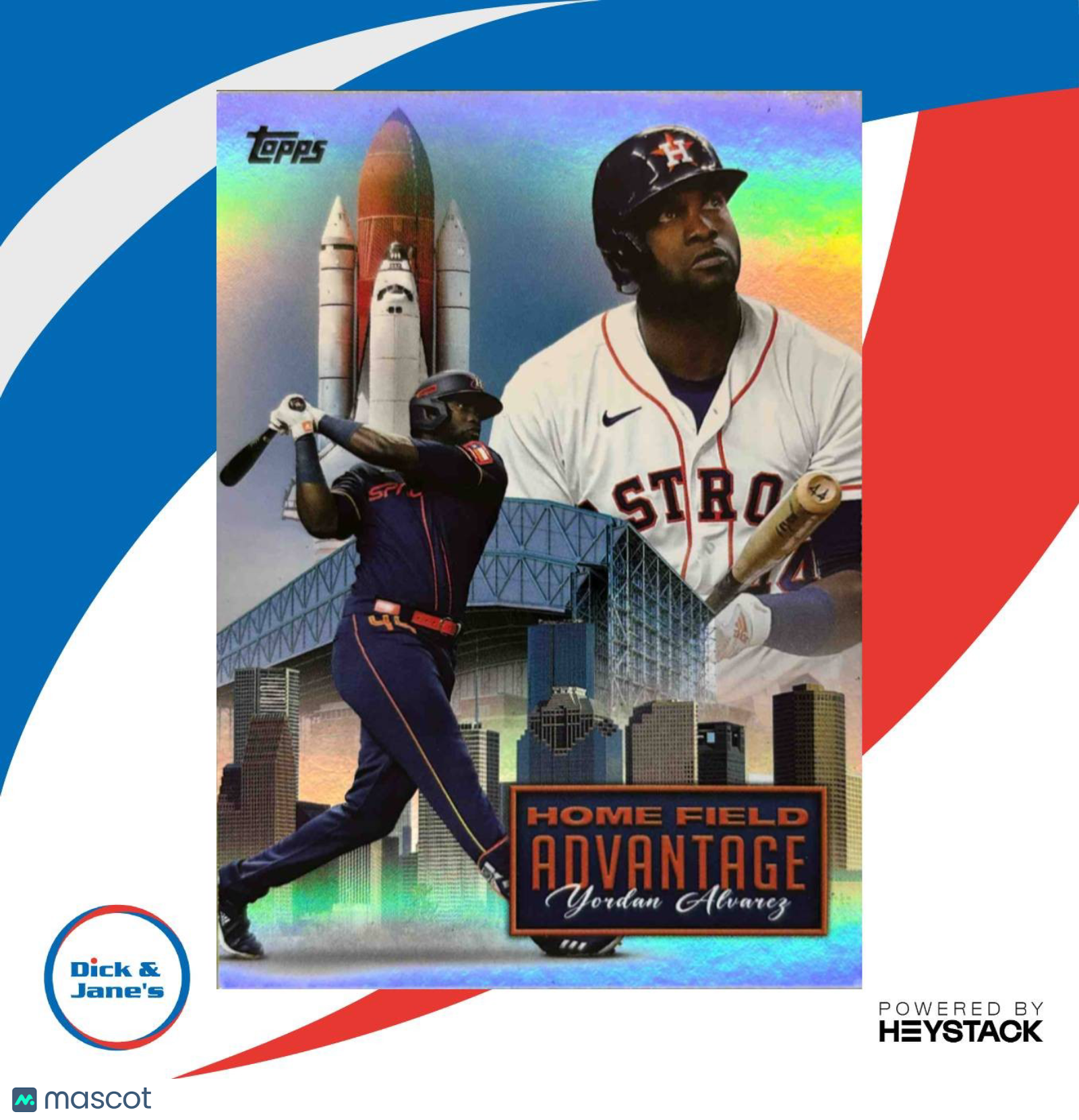 2024 Topps Yordan Alvarez Homefield Advantage #HFA-3 Houston Astros - Sports Cards