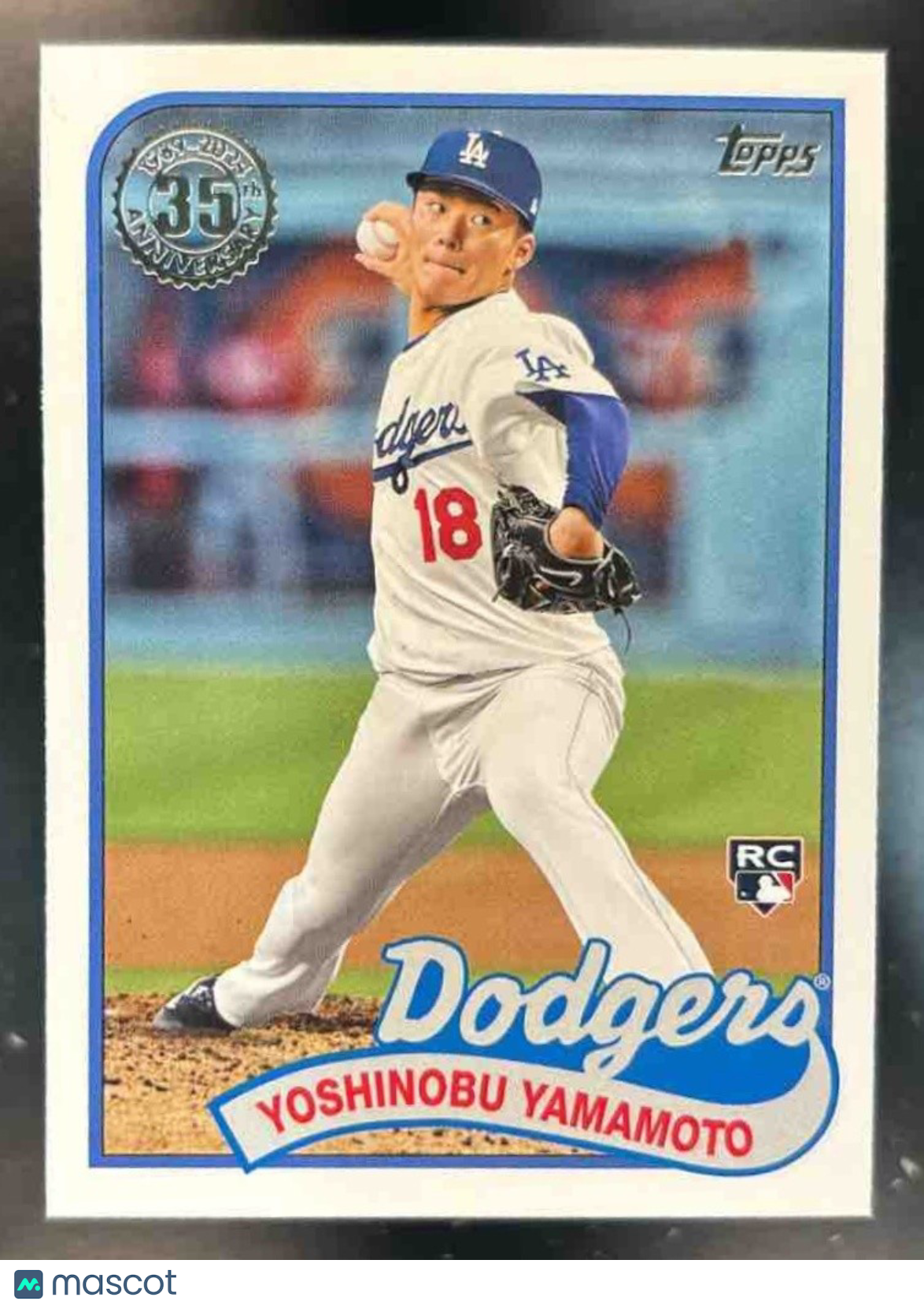 2024 Topps Yoshinobu Yamamoto 1989 Baseball 35th Anniversary RC Dodgers - Sports Cards