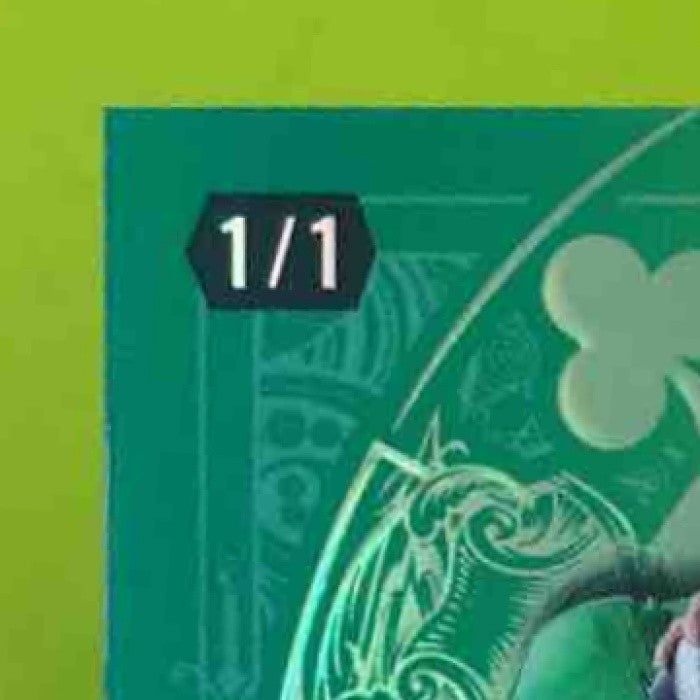 2024 Wild Card 5 Draw Stacked Deck Promo Dillon Gabriel Jack of Clubs 1/1 Green - Sports Cards
