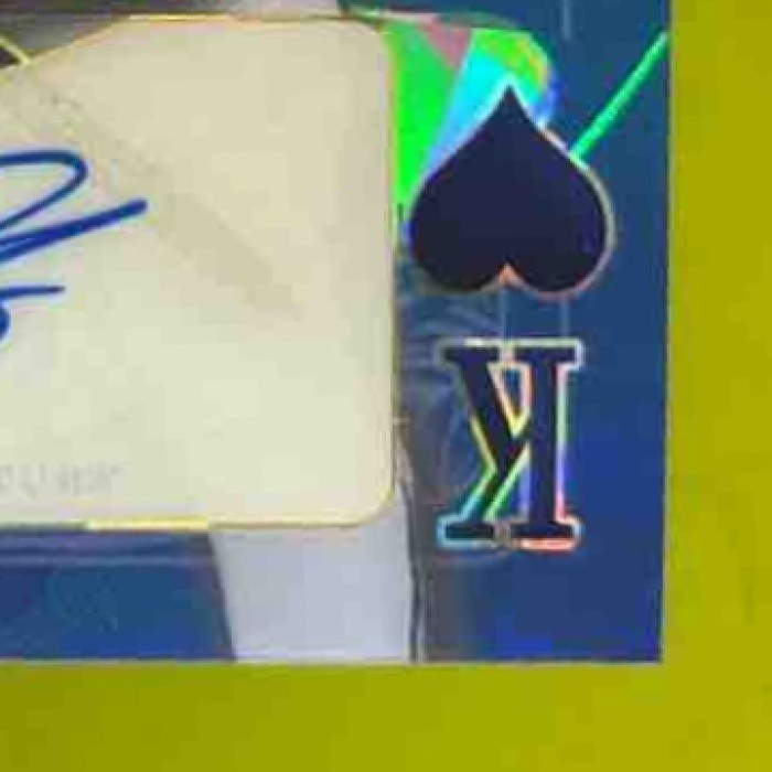 2024 Wild Card 5 Card Stacked Deck Matt Shaw Auto /2 King of Hearts - Sports Cards