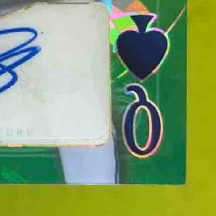 2024 Wild Card 5 Card Stacked Matt Shaw Auto /3 Queen of Spades - Sports Cards