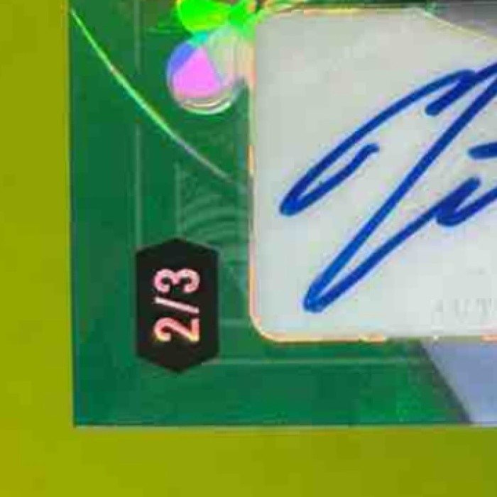 2024 Wild Card 5 Card Stacked Matt Shaw Auto /3 Queen of Spades - Sports Cards