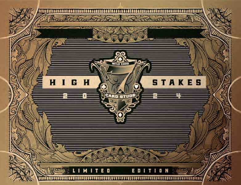 2024 Wild Card 7 Card Studs Promo Football Hobby Box (7 Packs) Metal All Quarterback Edition - Football Box