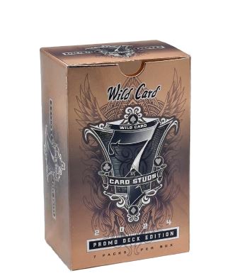2024 Wild Card 7 Card Studs Promo Football Hobby Box (7 Packs) Metal All Quarterback Edition - Football Box