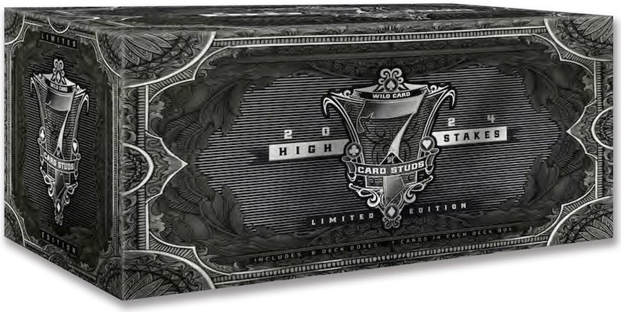 2024 Wild Card 7 Card Studs Special Quarterback ’High Stakes’ All QB Auto Metal Edition (7 Autographs) Football Box