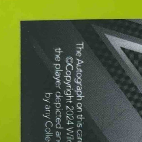 2024 Wild Card Automania American Curtis Jacobs Star Mojo Flag /25 Lions - Sports Cards