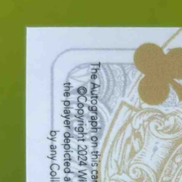 2024 Wild Card Five Draw Seaver King Vintage Auto Sparkles Foil Purple /4 #5CDV - Sports Cards