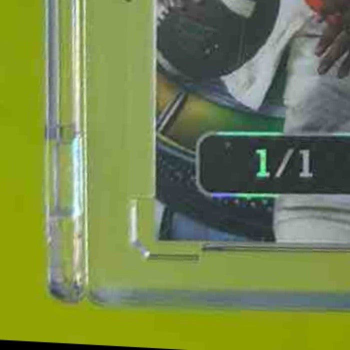 2024 Wild Card QB1 On the Clock Breakers Cameron Ward Auto 1/1 Hurricanes - Sports Cards