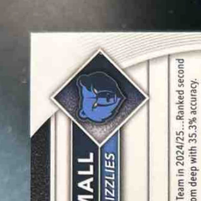 2025-26 Bowman Javon Small Chrome Reptilian Green /99 RC Memphis Grizzlies - Sports Cards