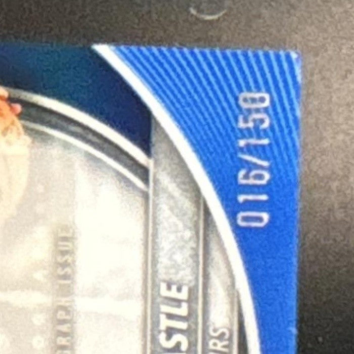2025-26 Bowman Stephon Castle Chrome Auto Blue /150 #BCA-SC San Antonio Spurs - Sports Cards