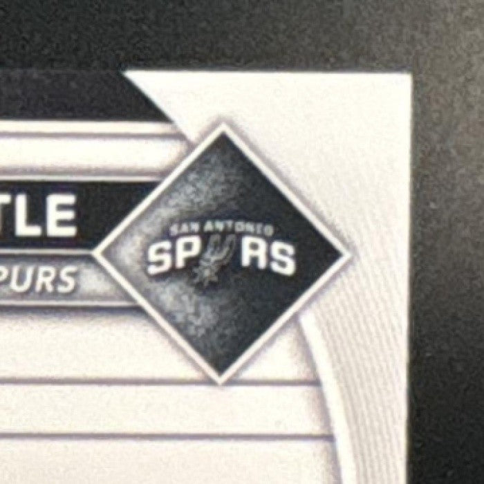 2025-26 Bowman Stephon Castle Chrome Auto Blue Geometric /150 San Antonio Spurs - Sports Cards