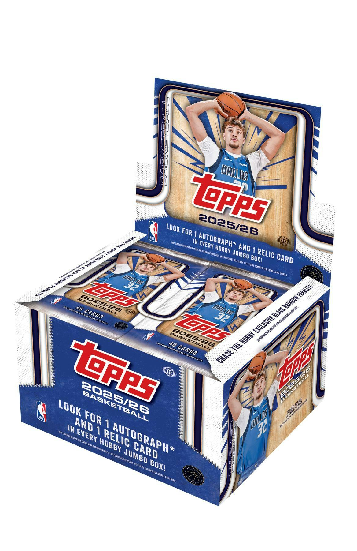 2025/26 Topps Basketball Hobby Jumbo Box (Presell) Oct 23rd - Special In-Store Event - NBA Hobby Box