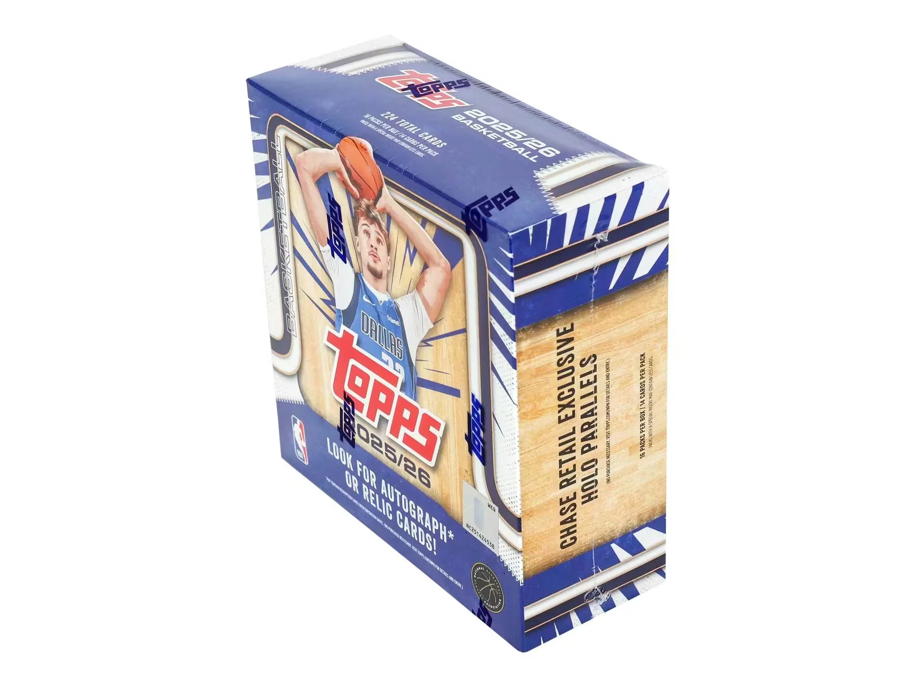 2025/26 Topps Basketball Mega Box (16 Packs) - Mega Box