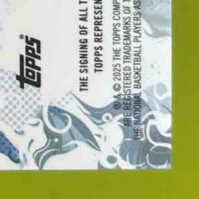 2025-26 Topps Chrome Adou Thieroe Stratospheric Signatures Refractor RC Auto - Sports Cards