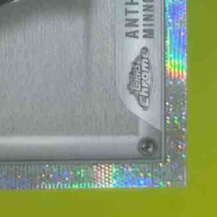 2025-26 Topps Chrome Anthony Edwards Glass Canvas SSP Minnesota Timberwolves - Sports Cards