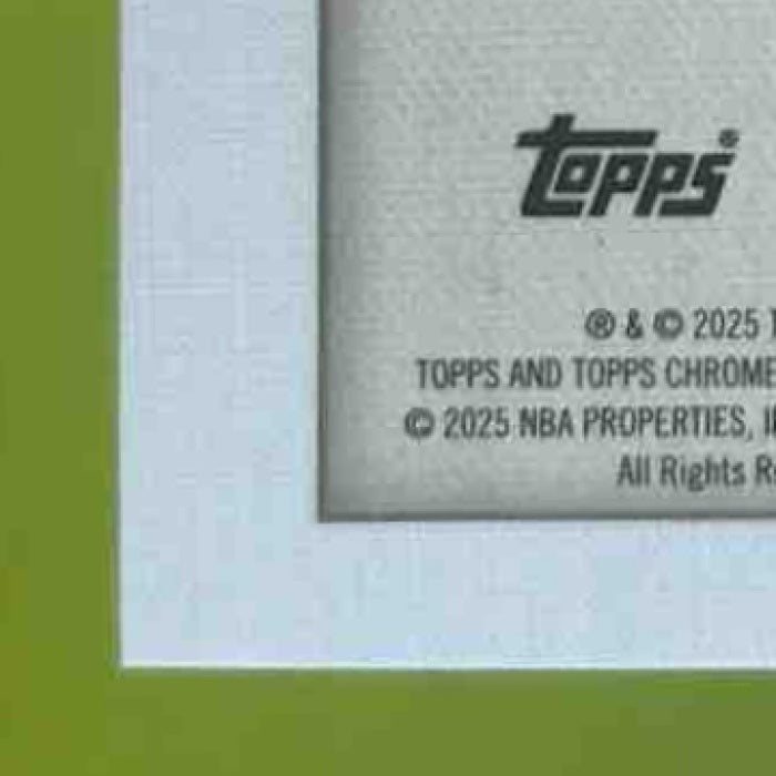 2025-26 Topps Chrome Anthony Edwards Glass Canvas SSP Minnesota Timberwolves - Sports Cards