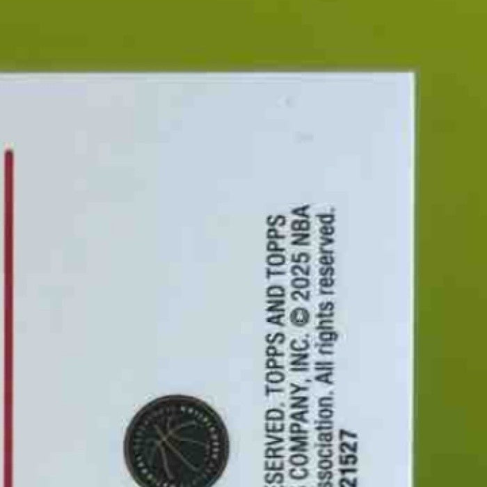 2025-26 Topps Chrome Asa Newell Negative Refractor #273 RC Atlanta Hawks - Sports Cards