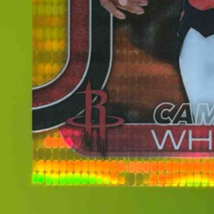 2025-26 Topps Chrome Cam Whitmore Gold Wave Refractor 20/50 #86 Houston Rockets - Sports Cards