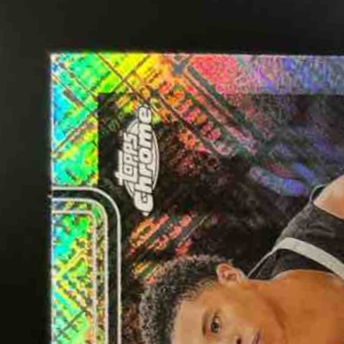 2025-26 Topps Chrome Carter Bryant Skylight Refractor #264 RC San Antonio Spurs - Sports Cards