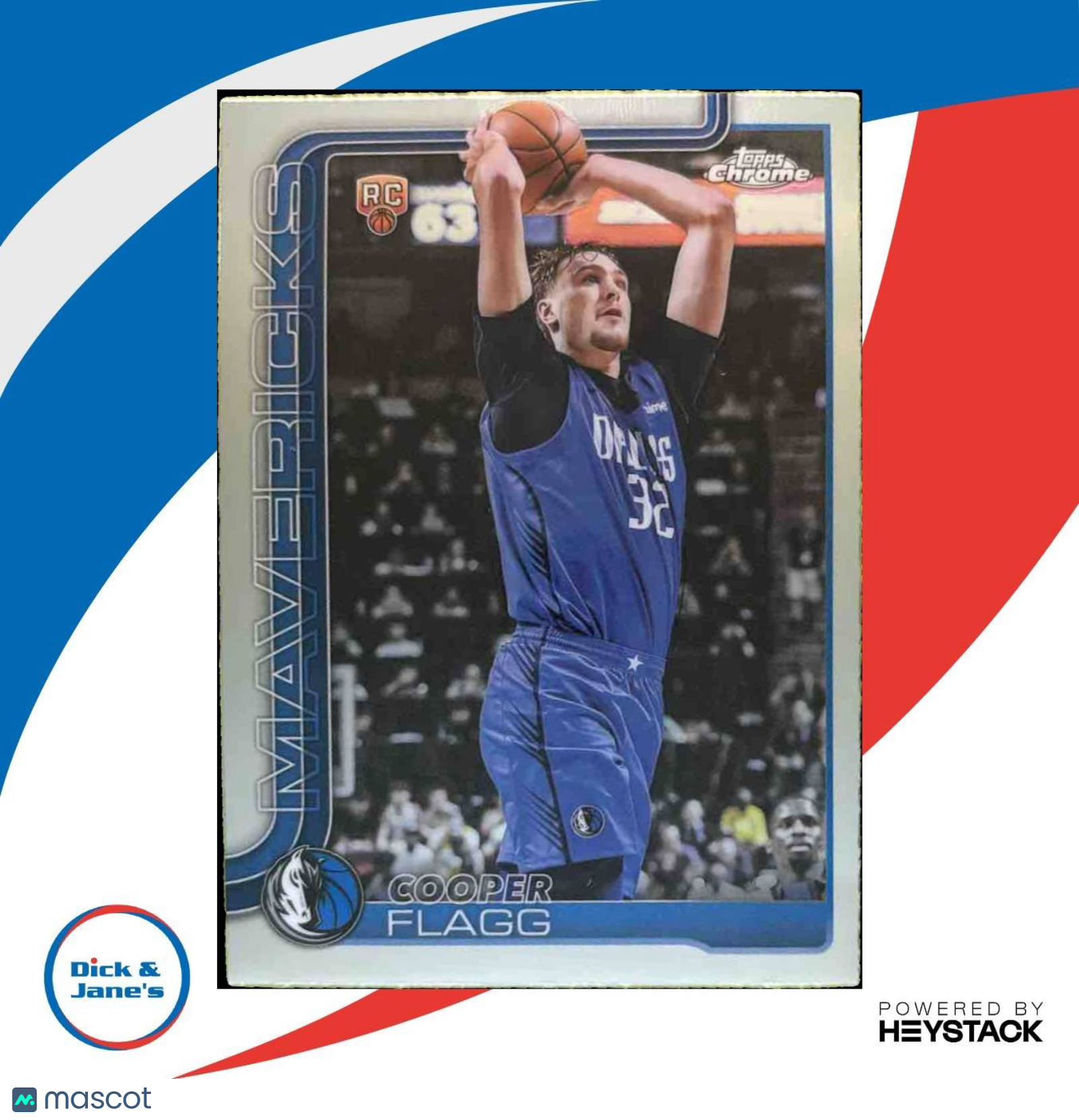 2025-26 Topps Chrome Cooper Flagg #251 RC - Sports Cards