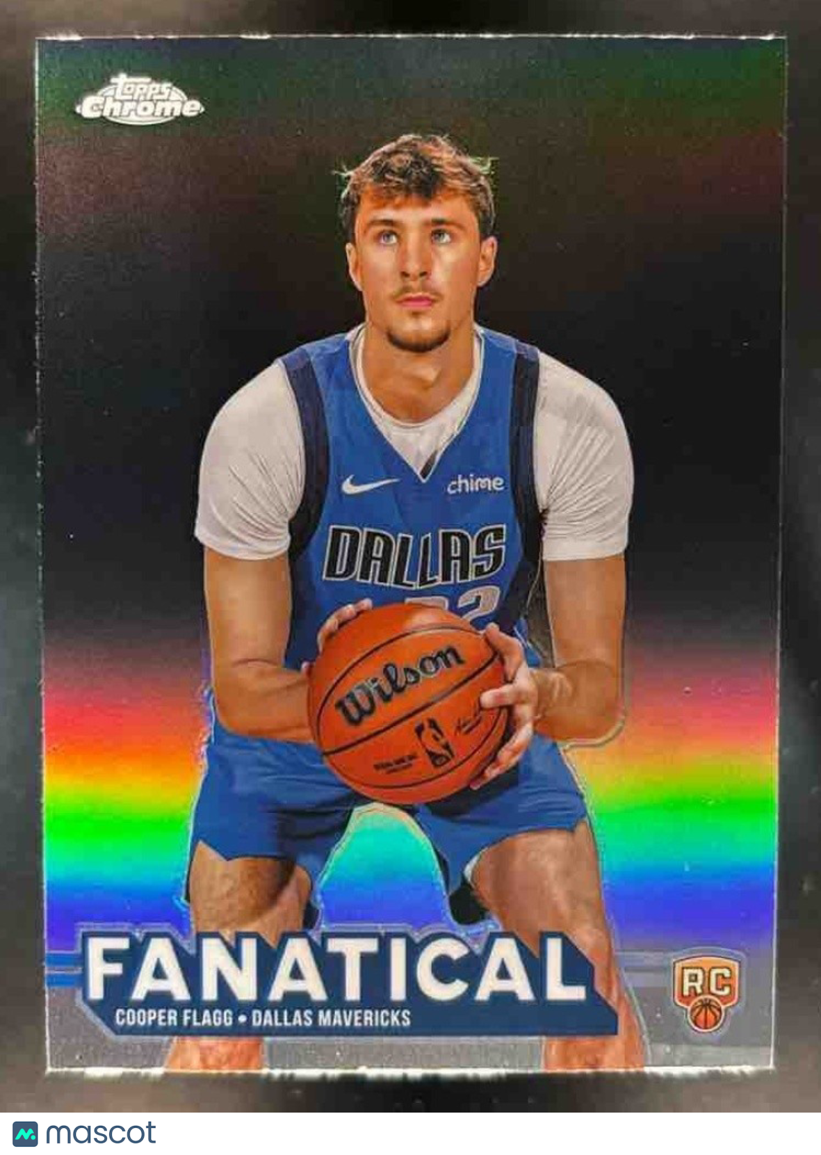 2025-26 Topps Chrome Cooper Flagg Fanatical #FAN-21 RC SSP Dallas Mavericks - Sports Cards