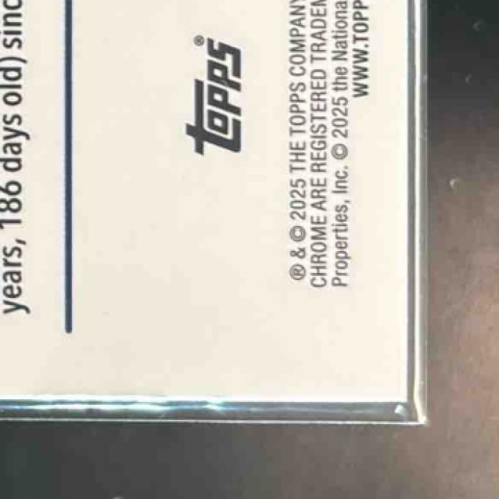 2025-26 Topps Chrome Cooper Flagg Teal Refractor 37/299 #251 RC Dallas Mavericks - Sports Cards
