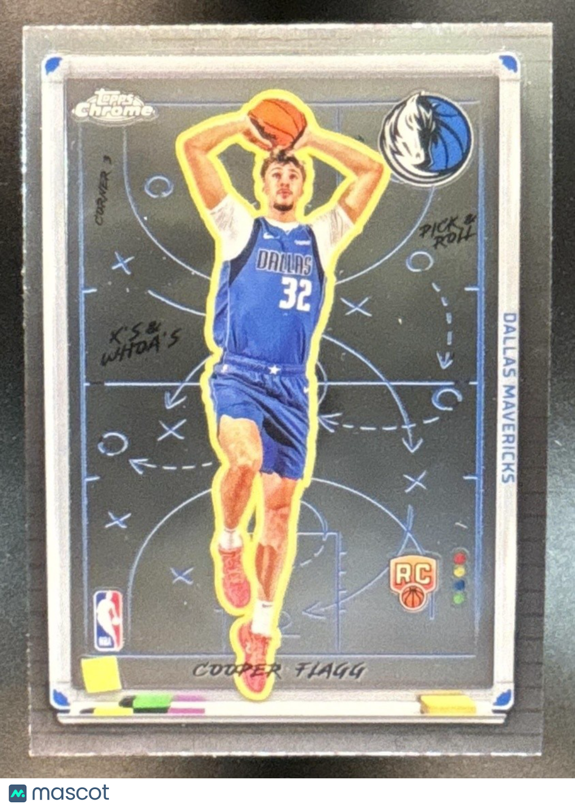 2025-26 Topps Chrome Cooper Flagg X’s and Whoa’s #XW-8 RC Dallas Mavericks - Sports Cards