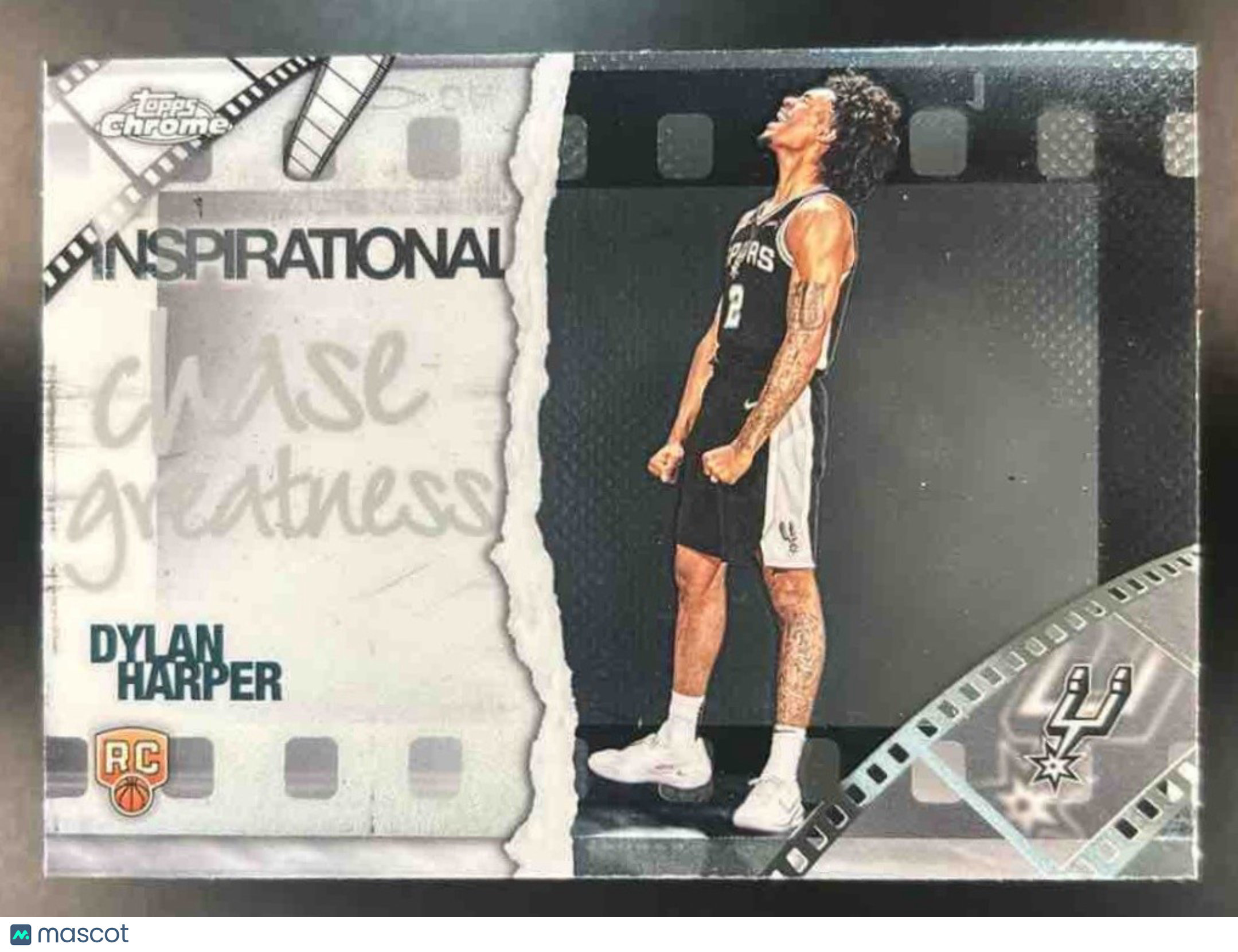 2025-26 Topps Chrome Dylan Harper Inspirational #IP-19 RC San Antonio Spurs - Sports Cards