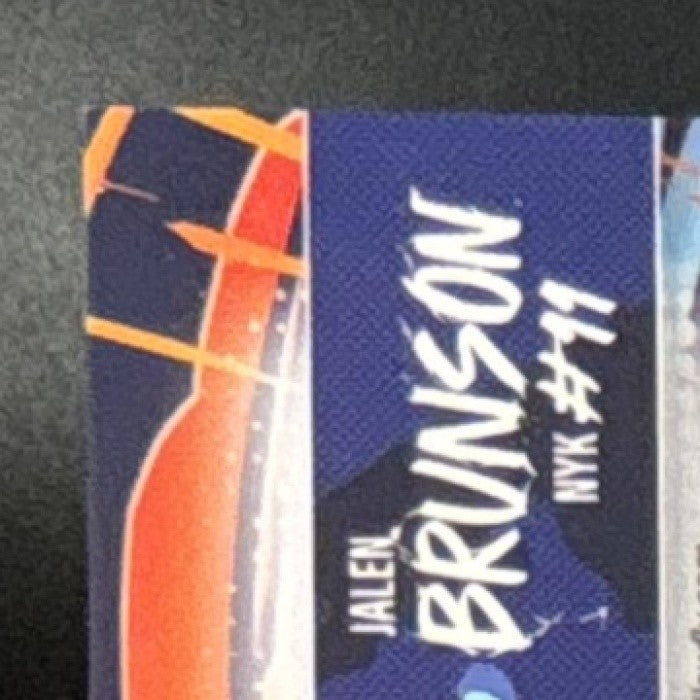 2025-26 Topps Chrome Jalen Brunson Ultra Violet All-Star #UV-4 SSP Case Hit! - Sports Cards