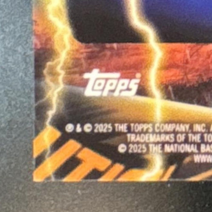 2025-26 Topps Chrome Jeremiah Fears Advisory #AD-7 RC SSP New Orleans Pelicans - Sports Cards
