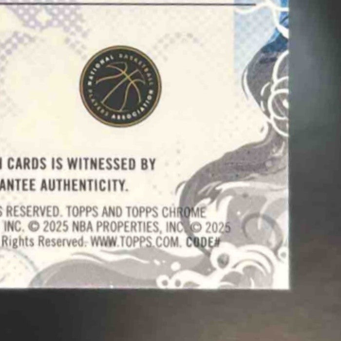 2025-26 Topps Chrome Jordan Clarkson Stratospheric Signature #SM-JC Auto Jazz - Sports Cards