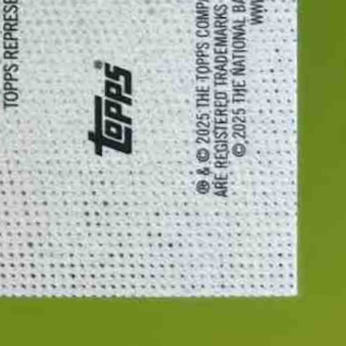 2025-26 Topps Chrome Kasparas Jakucionis Next Stop Signature Green /99 RC Auto - Sports Cards