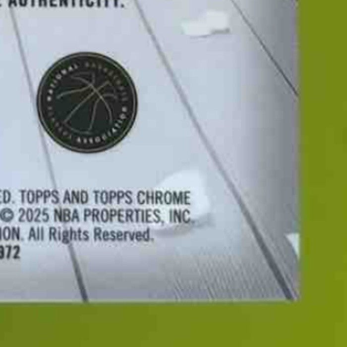 2025-26 Topps Chrome Kon Knueppel Certified Auto Issue Rookies RC Hornets - Sports Cards