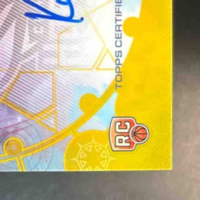 2025-26 Topps Chrome Kon Knueppel Rookie Chromograph Gold Refractor 23/50 Auto - Sports Cards