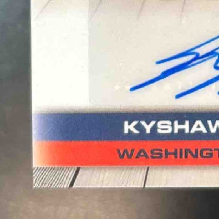 2025-26 Topps Chrome Kyshawn George Certified Auto Issue Washington Wizards - Sports Cards