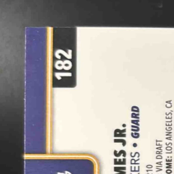 2025-26 Topps Chrome Sapphire Bronny James Jr. Purple /75 #182 Los Angeles Laker - Sports Cards