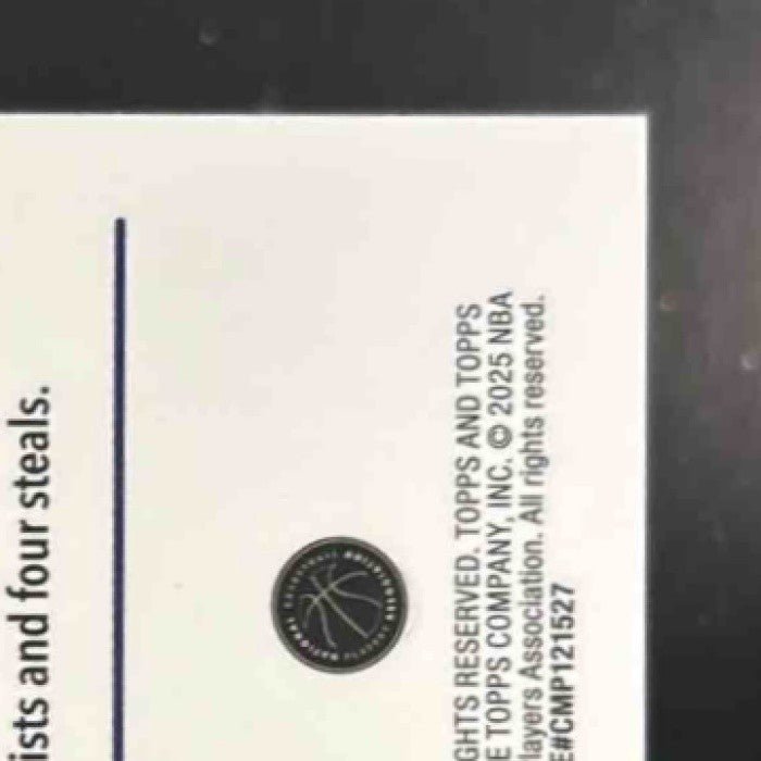 2025-26 Topps Chrome Sapphire Bronny James Jr. Purple /75 #182 Los Angeles Laker - Sports Cards