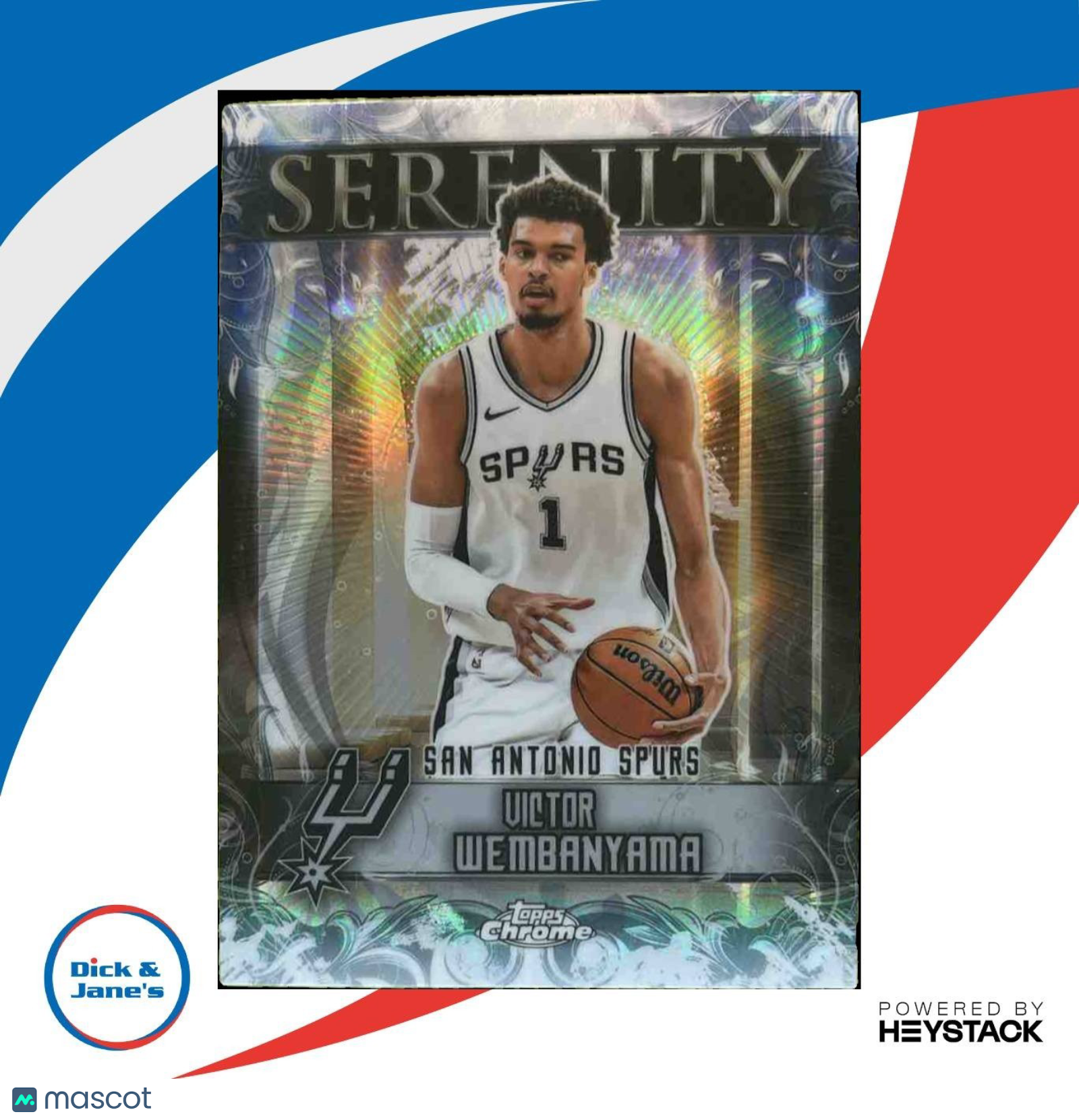 2025-26 Topps Chrome Victor Wembanyama Serenity