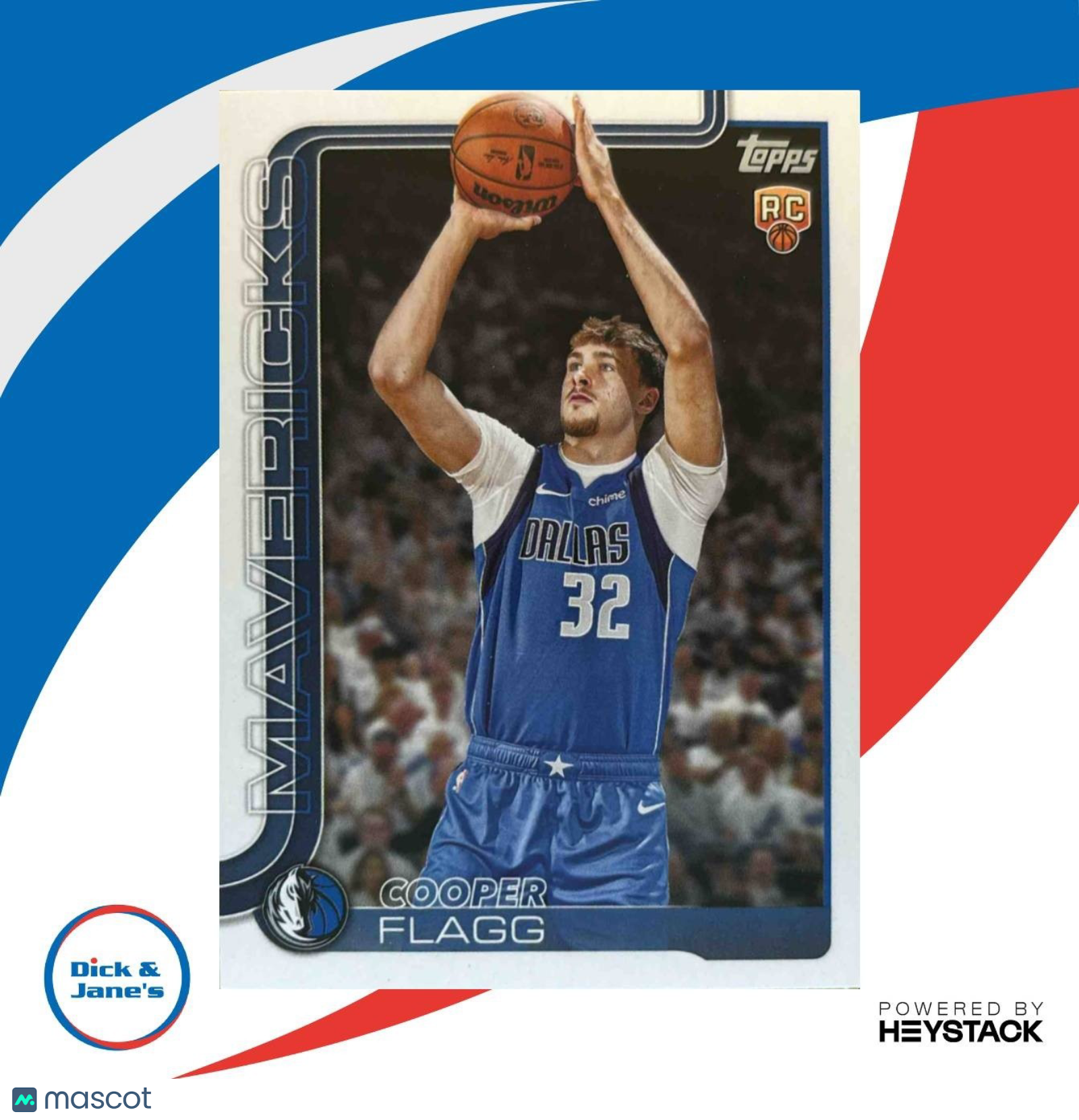 2025-26 Topps Cooper Flagg #201 RC Dallas Mavericks