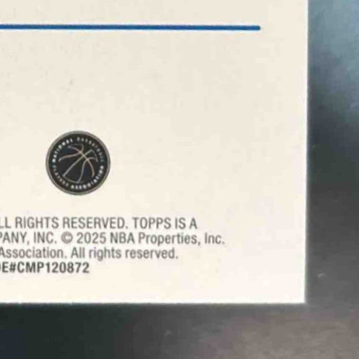 2025-26 Topps Cooper Flagg #201 RC Dallas Mavericks - Sports Cards