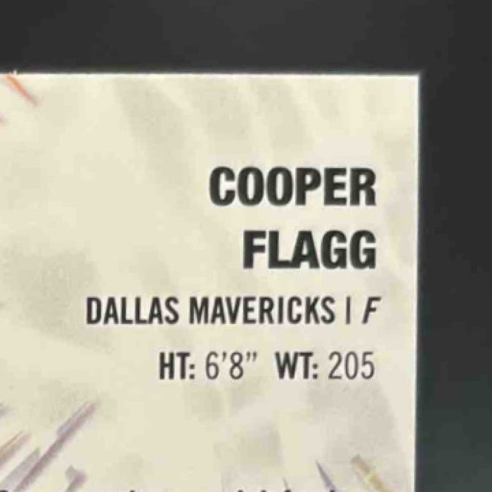 2025-26 Topps Cooper Flagg Power Players RC Dallas Mavericks - Sports Cards
