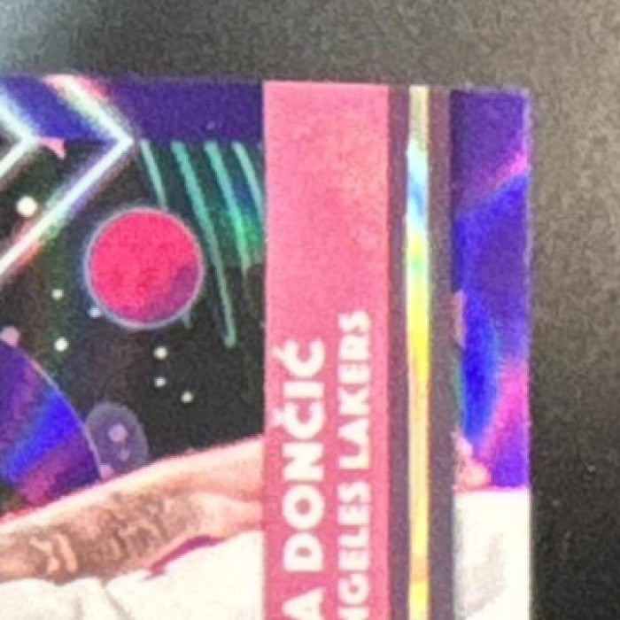 2025-26 Topps Cosmic Chrome Luka Doncic Purple Nebula /150 #66 Los Angeles Laker - Sports Cards